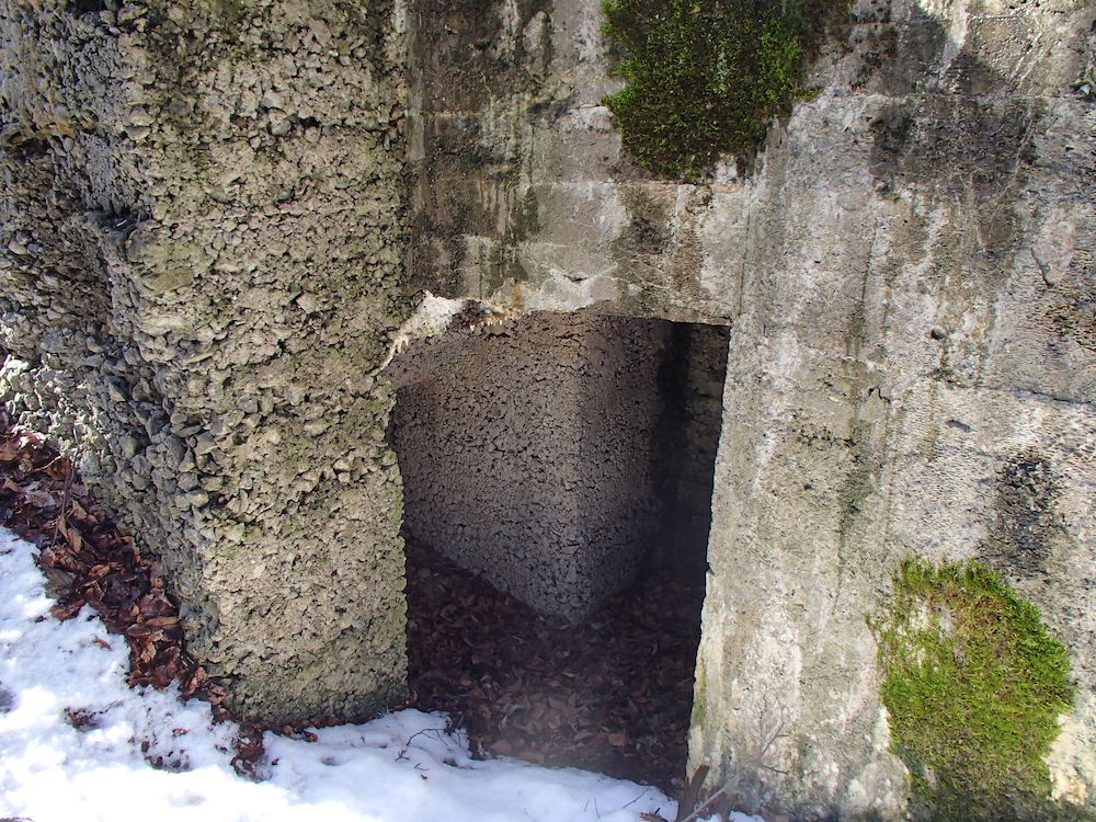 Autre entrée du bunker au SP Hessenwerk