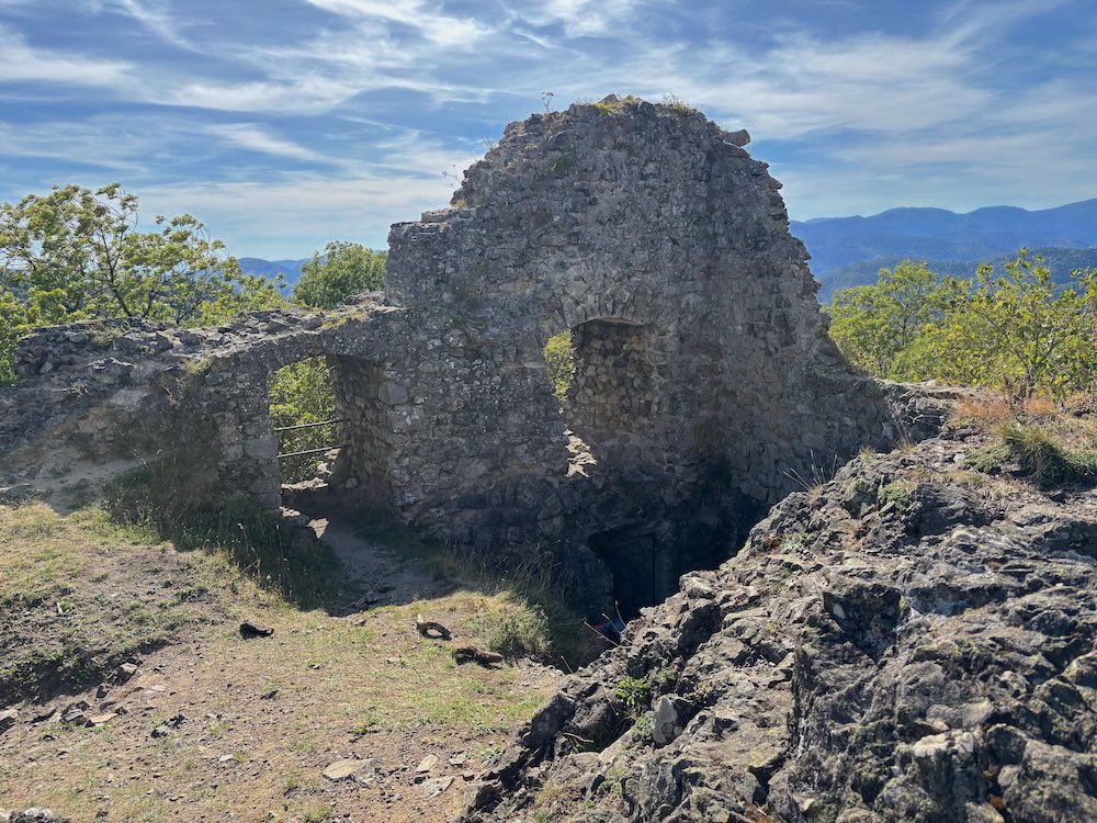 Les ruines du château de Freundstein.