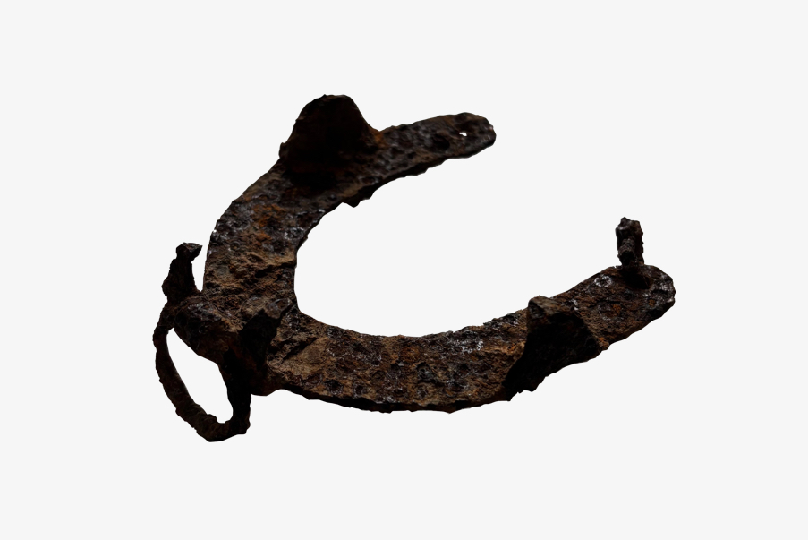 Fer de botte de cavalier allemand de la Première Guerre mondiale.
